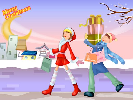 Play Christmas for Lover Puzzle Online