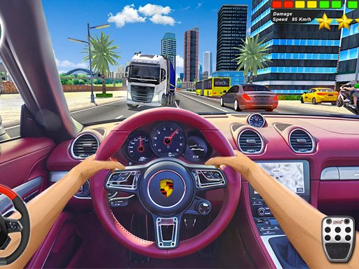 Play City Taffic Racer - Extream Driving simulator Online