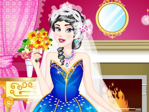 Play Sleeping Princess Wedding Dress up Online