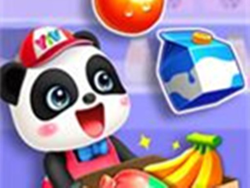 Play Cute Panda Supermarket - Fun Shopping Online