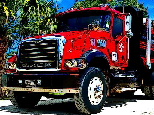 Play American Trucks Jigsaw Online