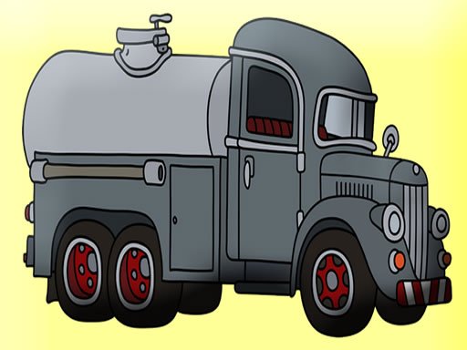 Play Tank Trucks Coloring Online