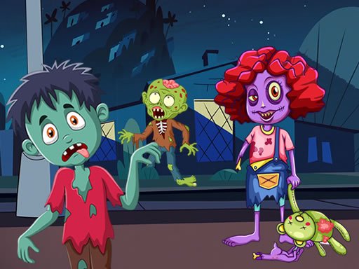 Play Zombie Fun Jigsaw Online