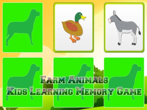 Play Kids Learning Farm Animals Online