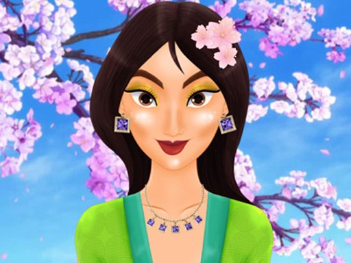 Play Mulan's Magic Makeove﻿r Online