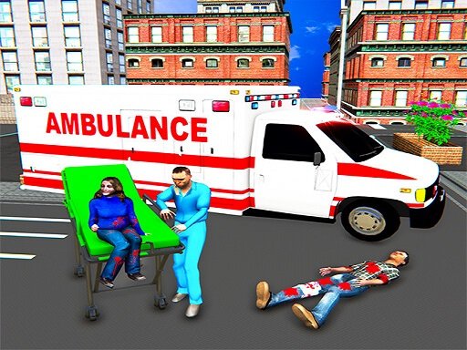 Play City Ambulance Rescue Simulator Games Online