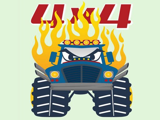 Play Monster Trucks Coloring Pages Online