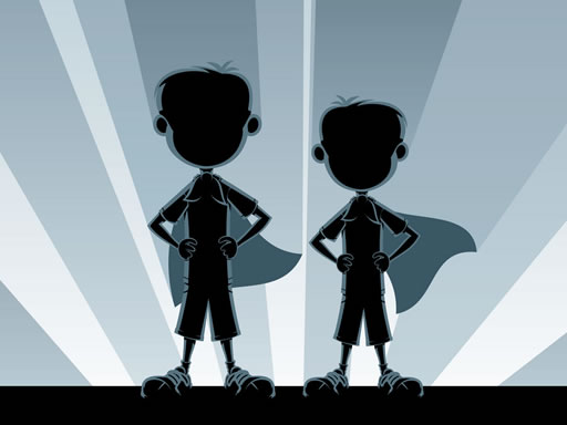 Play Little Superheroes Match 3 Online