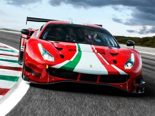 Play Ferrari 488 GT3 Evo Jigsaw Puzzle Online