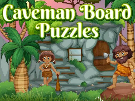 Play Caveman Board Puzzles Online