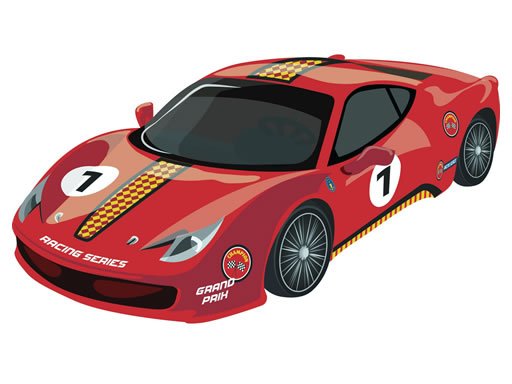 Play Sport Cars Coloring Online