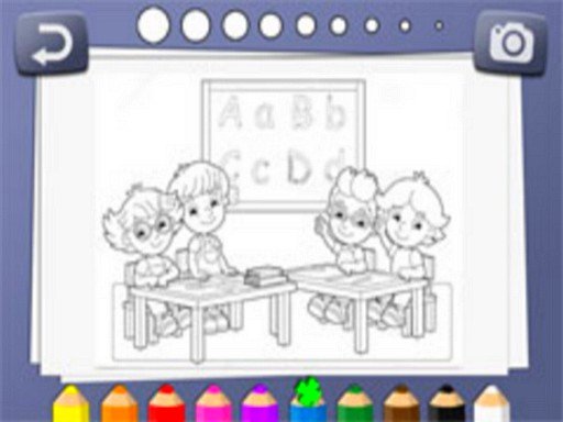 Play Kids Coloring Book Online