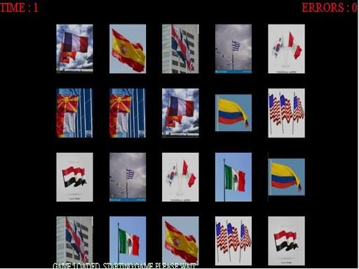 Play Memorize the flags Online