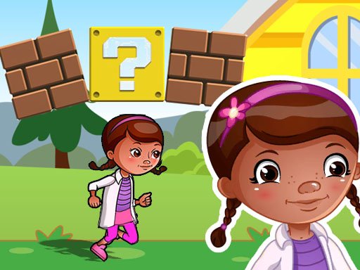 Play Dottie Doc Super Adventure Run : corona virus Shoo Online