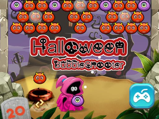 Play Halloween Bubble Shooter 2019 Online