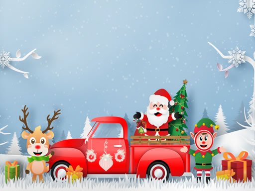 Play Christmas Trucks Differences Online