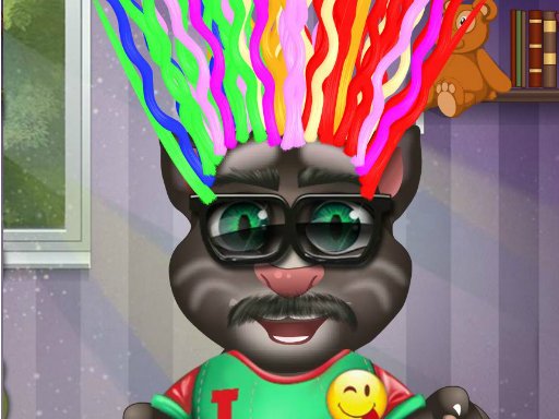 Play Baby Talking Tom Hair Salon.IO Online