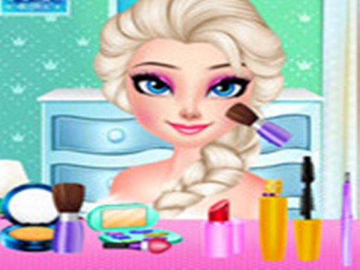 Play Elsa Dresser Decorate And Makeup Online