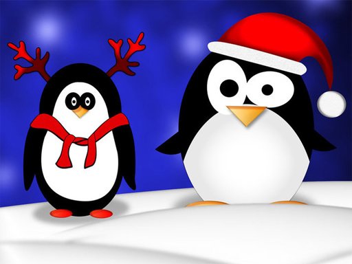 Play Christmas Penguin Puzzle Online