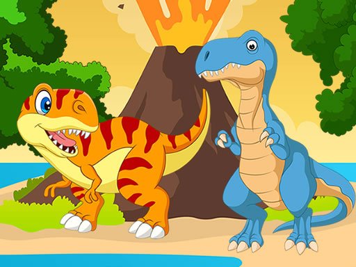 Play Dino Jigsaw Online