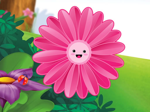Play Funny Flowers Jigsaw Online