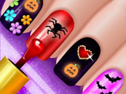 Glow Halloween Nails - Polish &amp; Color