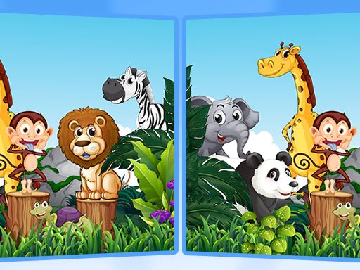 Play Find Seven Differences - Animals Online