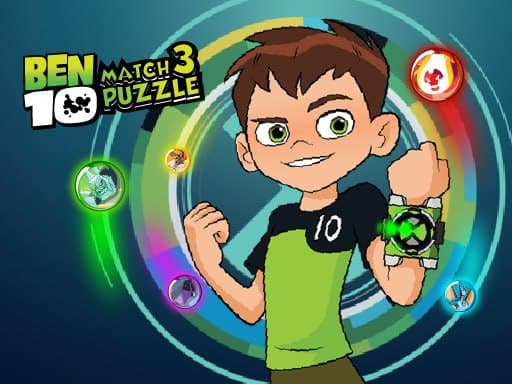 Play Ben 10 Match 3 Puzzle Online