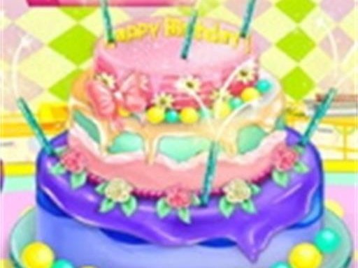 Play Little Girl Birthday Cake Online