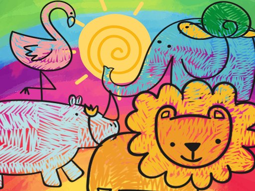 Play Little Animals Coloring Online