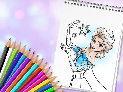 Play Amazing Princess Coloring Book Online