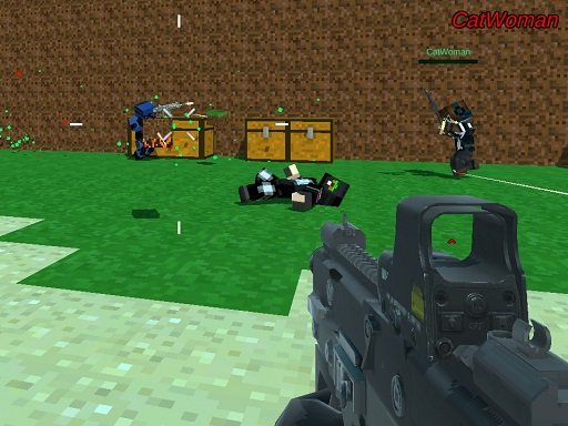 Blocky Combat Swat 2