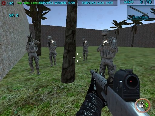 Play Survival Wave Zombie Multiplayer Online