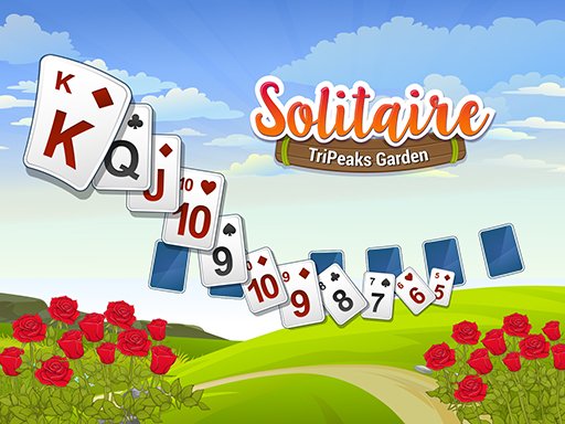 Play Solitaire TriPeaks Garden Online