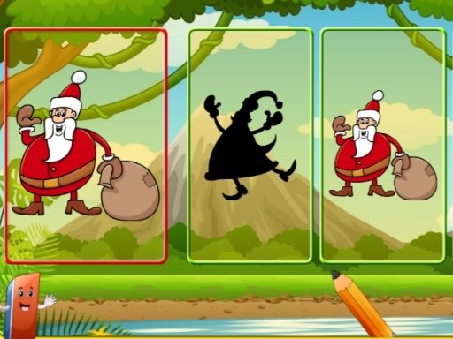 Play Santa Shadow Match Online