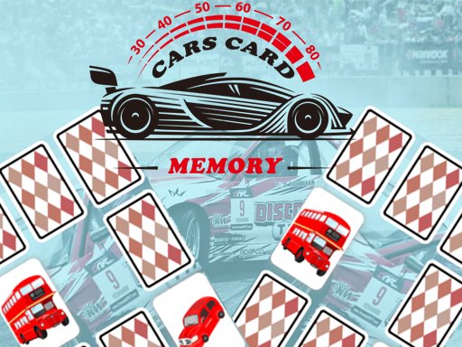 Play Cars Card Memory Online