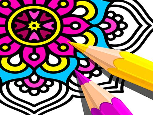 Play Mandala Coloring Book 2021 Online