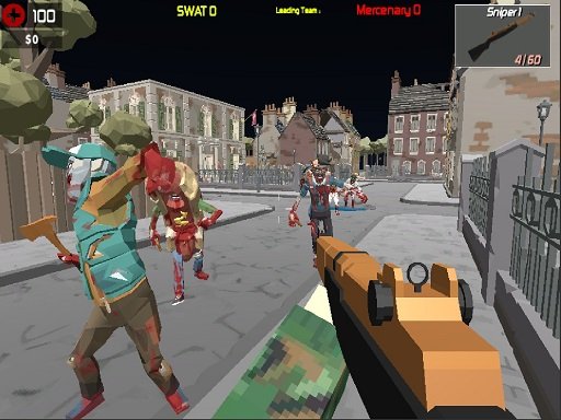 Play GunGame Poligon Battle Royale Online