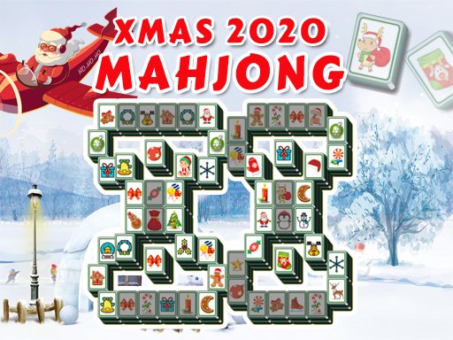 Play Christmas 2020 Mahjong Deluxe Online