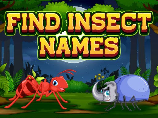 Play Find Insect Names Online