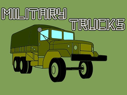 Play Military Trucks Coloring Online