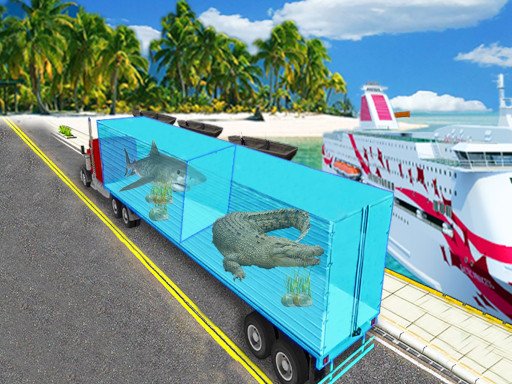 Play Sea Animal Transport Truck Online