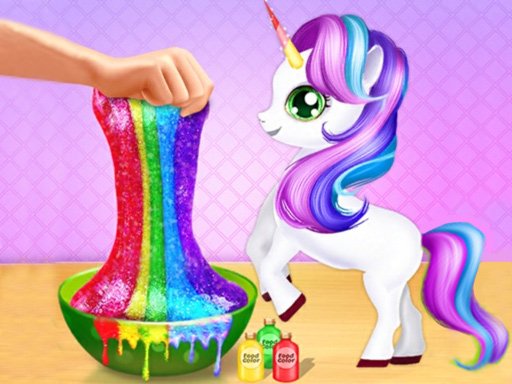 Play Unicorn Slime Maker Online