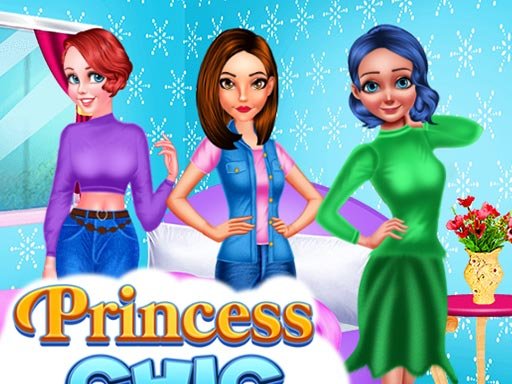 Play DRESS UP PRINCESS CHIC TRENDS Online