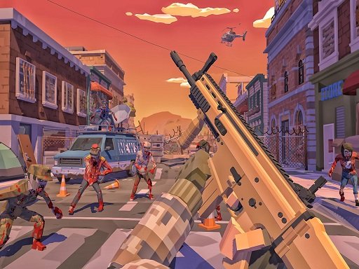 Play Polygon War Z Zombie Online