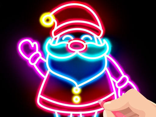 Play Draw Glow Christmas Online