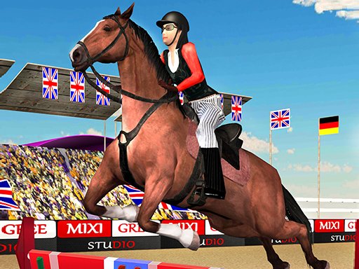 Play Horse Jumping Show 3D Online