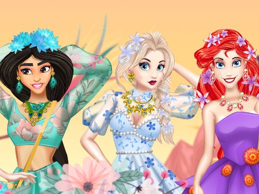 Play Floral Outfit For The Princess Online