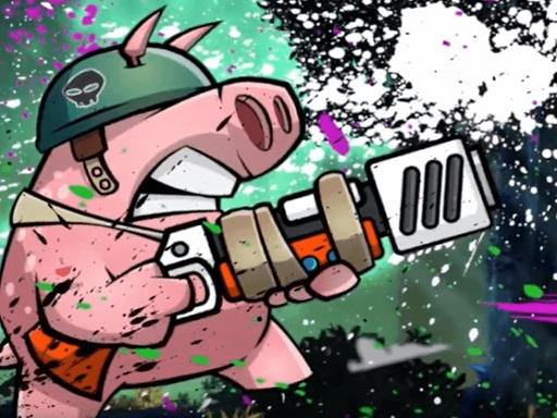 Play Piggy soldier super adventure Online