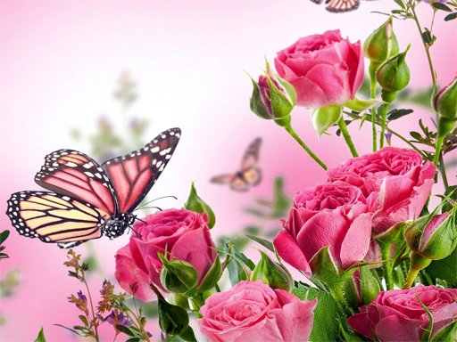 Play Butterflies Puzzle Online